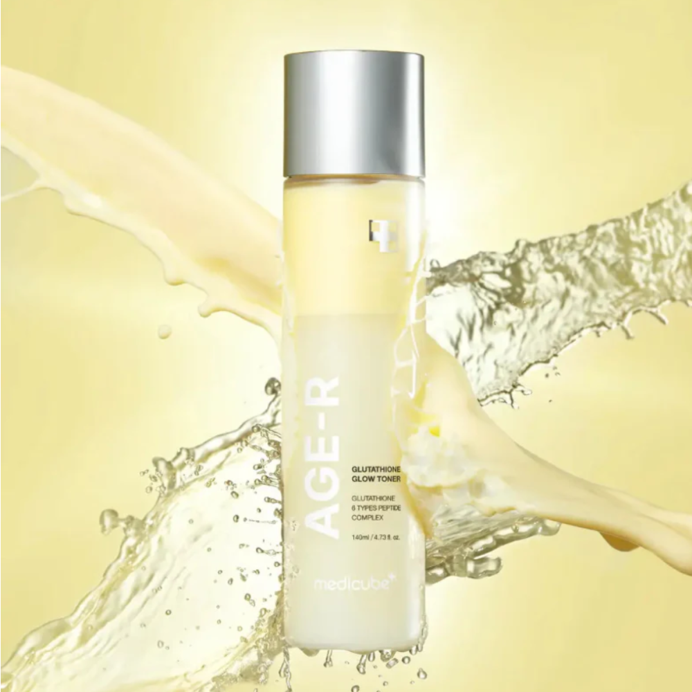 MEDICUBE AGE-R Glutathione Glow Toner 140ml - Тонер-молочко з глутатіоном для освітлення та сяйва - фото №2 MEDICUBE AGE-R Glutathione Glow Toner 140ml - Тонер-молочко з глутатіоном для освітлення та сяйва - фото №2